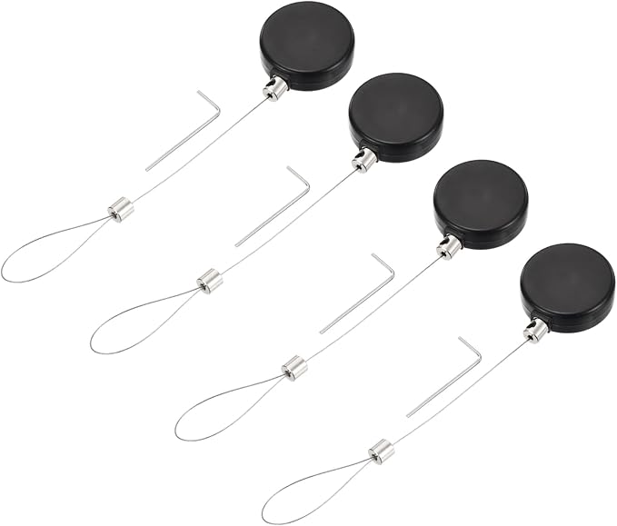 MECCANIXITY 1.8 ft Retractable Cable Lock