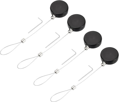 MECCANIXITY 1.8 ft Retractable Cable Lock