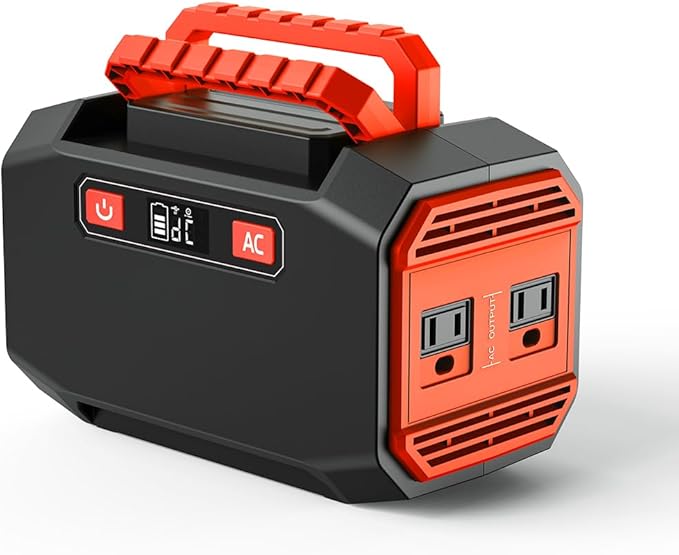 200w Power Station, Portable Solar Generator 36000mAh/133Wh