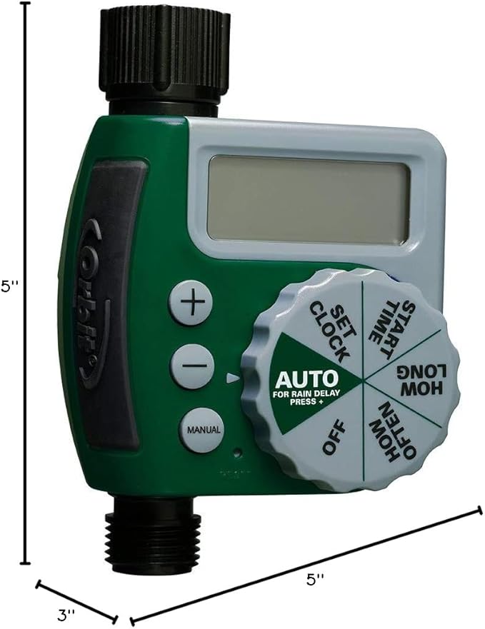 3-Pack Orbit 62061Z 1-Outlet Programmable Hose Faucet Timer
