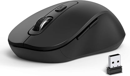 Wireless Mouse for Laptop, Chromebook, Silent Wireless Mouse