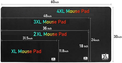 Large Extended Gaming Desk Mousepad