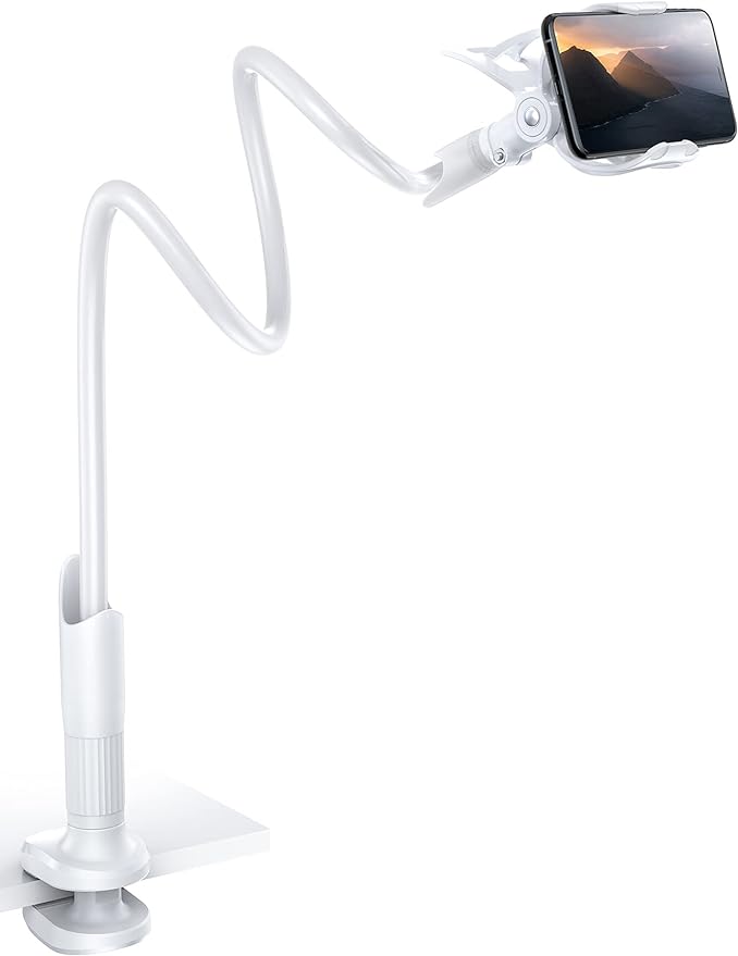 Lamicall Phone Holder, Gooseneck Mount, Compatible