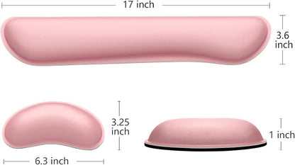Dapesuom Enlarge Keyboard Wrist Rest, Memory Foam Wrist Cushion