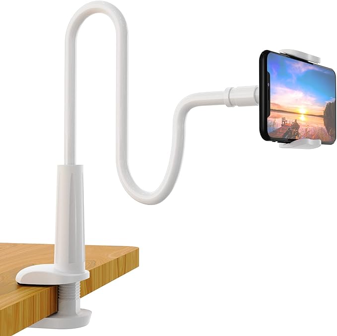 Phone Holder Bed Gooseneck Mount