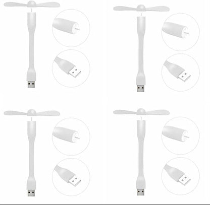 Mini USB Fan, Portable Pocket Fan USB-A Powered Little Cooler, Quiet Operation