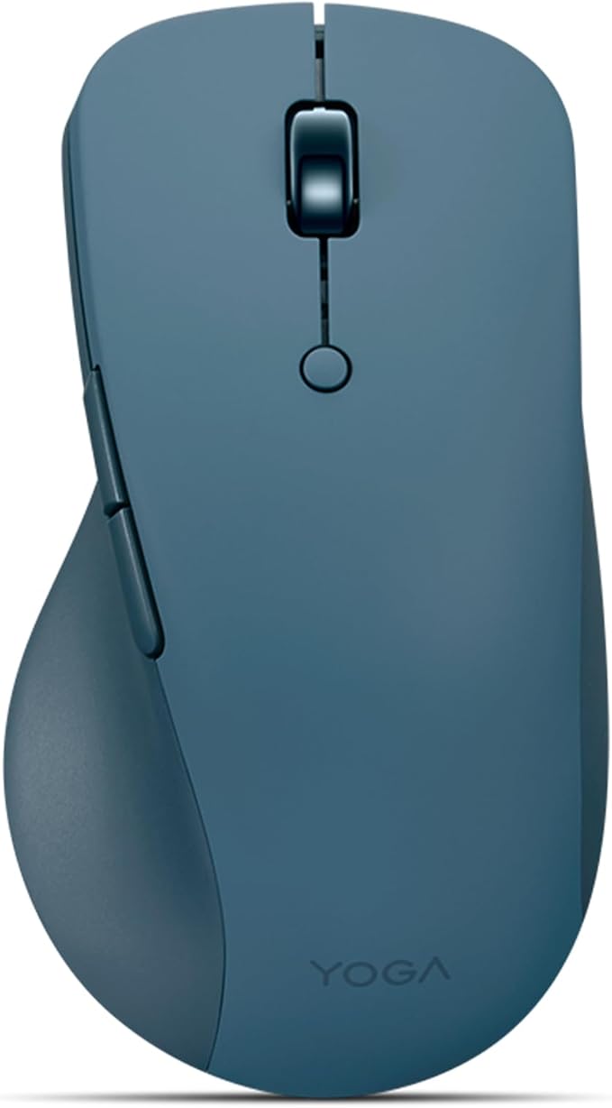 Lenovo Yoga Pro Mouse, USB-C Rechargable, Dual Mode Bluetooth, 6 Button