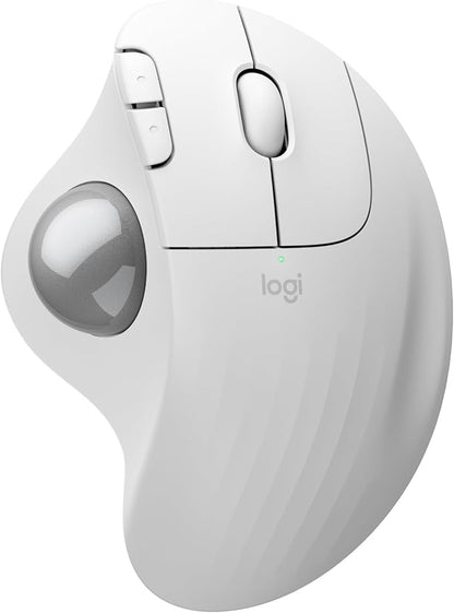 Logitech Ergo M575S Wireless Trackball Mouse, Wireless Ergonomic Mouse