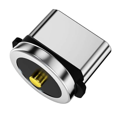 Ankndo Magnetic Connector Tip Heads USB C Adapter 360 Rotating Strong Phone