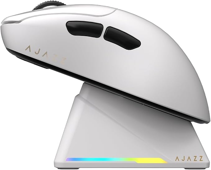 AJ179PRO PAW3395 26000 DPI Gaming Mouse, 8000Hz Polling Rate, 58g Ultra-Light