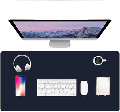 PU Leather Desk Pad Protector Gaming Mouse Pad Non Slip Desk Mat