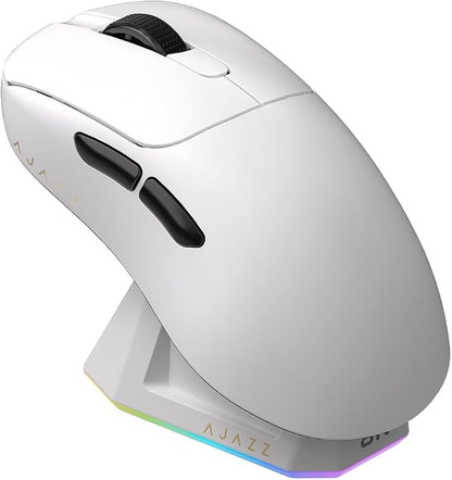 AJ179PRO PAW3395 26000 DPI Gaming Mouse, 8000Hz Polling Rate, 58g Ultra-Light