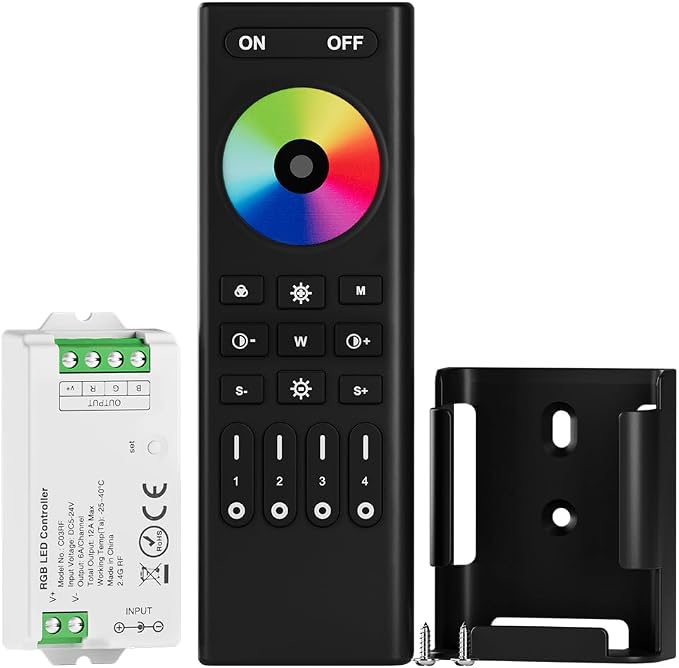 BTF-LIGHTING RF 2.4GHz Wireless Remote RC03RFB & C03RF Tuya Controller Kit 4