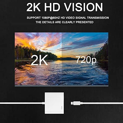 Apple MFi Certified Lightning to HDMI Digital AV Adapter 1080P HD Video HDMI
