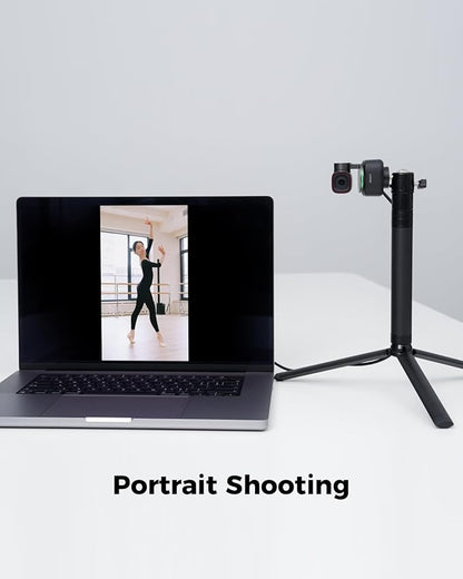 OBSBOT Tiny 2 Webcam 4K Voice Control PTZ, AI Tracking Multi-Mode & Auto Focus
