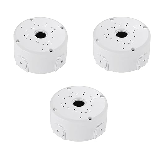 Universal Bullet Security Camera Junction Box Mount Bracket Plastic Rainproof
