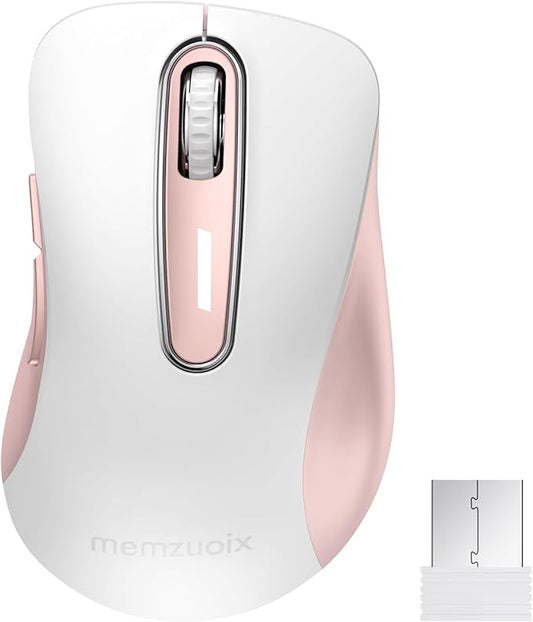 memzuoix 2.4G Wireless Mouse, 1400 DPI Computer Mice