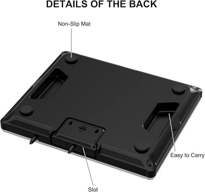 Maxus Shipping Scale 440lb, LCD Digital Postal Scale