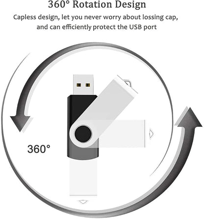 3 Pack 64GB USB Flash Drive