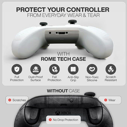 for Xbox Controller Series X/S Silicone Protective Cover, Soft Skin Xbox