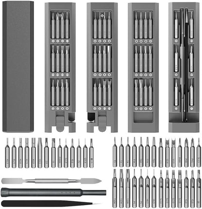 Generic Mini Precision Screwdriver Set, 44-in-1 Magnetic Bits, Manual Repair