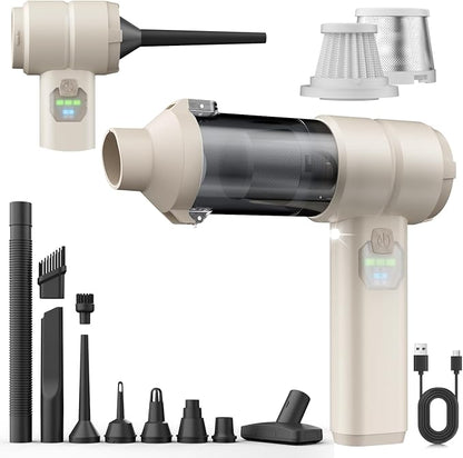 Car Vacuum, Handheld Car Vacuum Cleaner Cordless