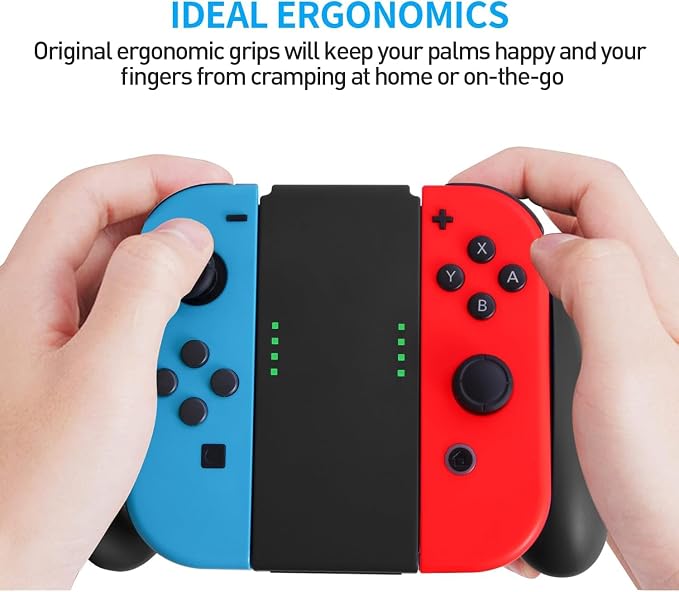 OEM Style Switch Joycon Grip Controller Charger Accessories