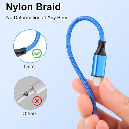 Charger Compatible for Apple Watch, 4 in 2 Multi Charging Cable for Multiple