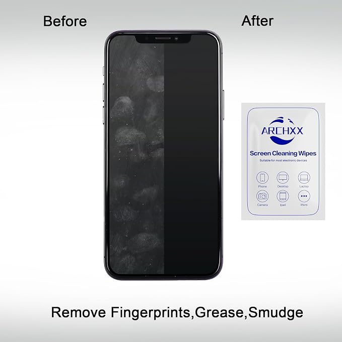 Screen Wipes for Electronics, Car Screen Cleaner, Lens Wipes Individually