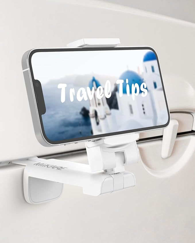 MiiKARE Airplane Phone Holder, Universal Handsfree Mount