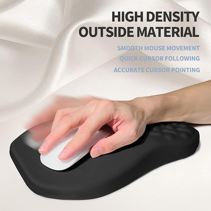 Ergonomic Raised Mouse Pad Wrist Support