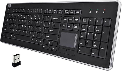 Adesso WKB-4400UB Wireless Desktop Touchpad Keyboard