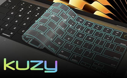 Kuzy Mint Premium MacBook Pro 14 inch Keyboard Cover M4 16" 2025 2024 2023 M3