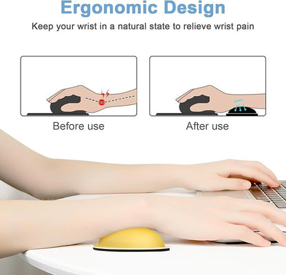 Dapesuom Mouse Wrist Rest, Ergonomic Memory Foam Mouse Wrist