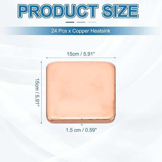 PATIKIL Copper Heatsink Pad Shims