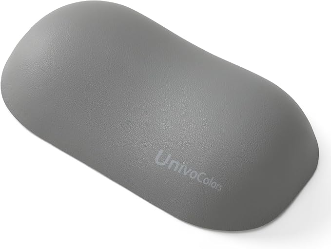 UnivoColors Design-Wave Wrist Rest, Artificial Sheepskin+Memory