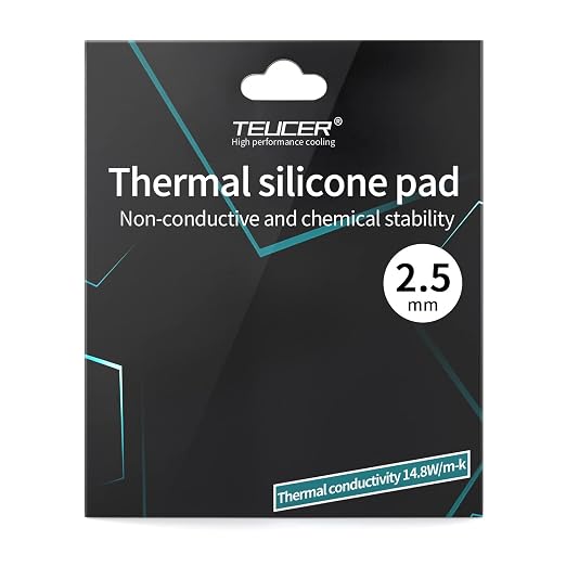 Thermal Pad 14.8 W/mK, Non Conductive Heat Resistance High Temperature