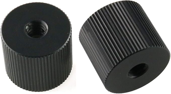 E-outstanding Tripod Nut 2PCS 1/4"-20 to 1/4"-20 Barrel Connection Mounts Nuts