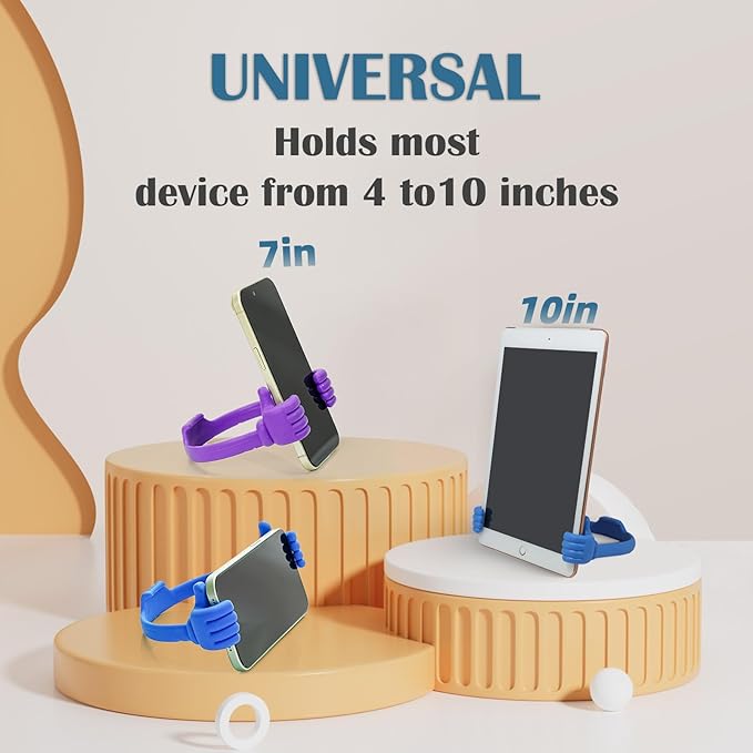 Honsky Thumbs-up Cell Phone Stand Holder, Tablet Stand Cradle