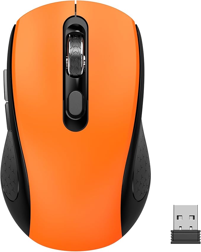 Wireless Mouse With Side Buttons Suitable