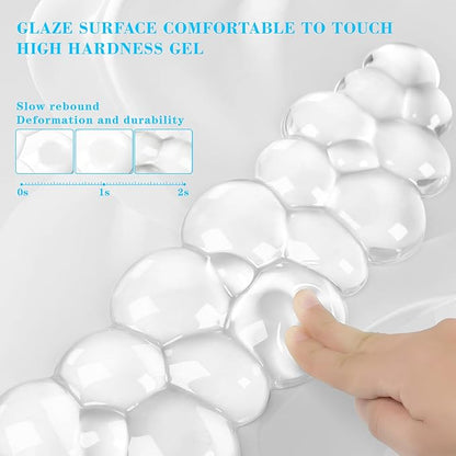 Gel Cloud Keyboard and Mouse Wrist Rest, Cute Wrist Support and Arm Support