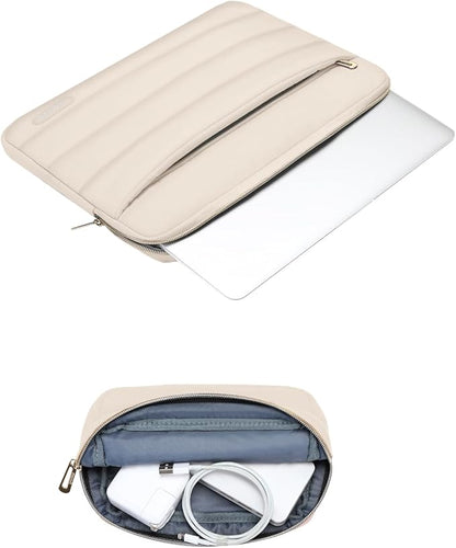 MOSISO 17-17.3 inch Laptop Case, 17.3 inch Puffy Laptop Sleeve Compatible