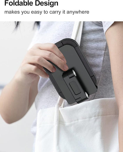 OCYCLONE Phone Stand, Adjustable Height and Angle Foldable Cell Phone Stand