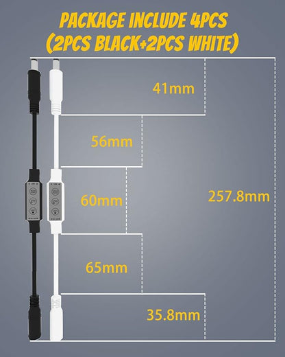 YM E-Bright Led Dimmer Switch Inline Mini Flash Strobe Blink Module Controller