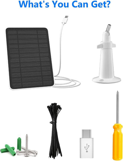 Solar Panel Charger Compatible