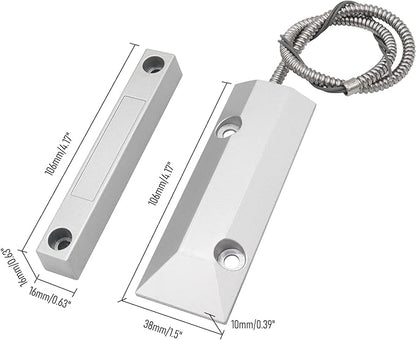 Magnetic Reed Switch Wired Surface Mount Normally Open/Closed NC/NO Contact