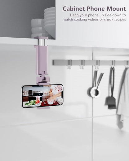 MiiKARE Airplane Travel Essentials Phone Holder, Universal Handsfree Phone Mount