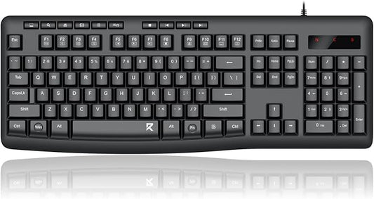 Redragon BK7366 Wired Keyboard, Silent Keyboard