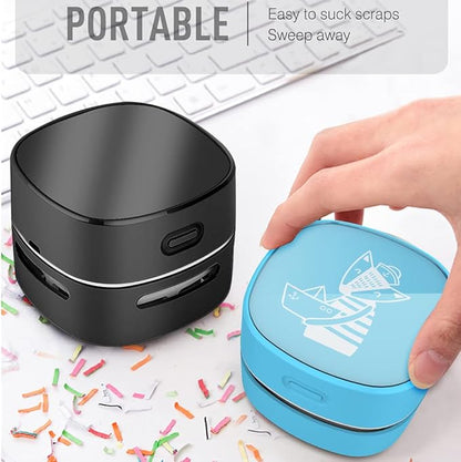 ODISTAR Desktop Vacuum Cleaner, Mini Table dust Sweeper Energy Saving, High