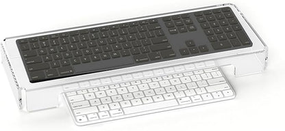 Acrylic Computer Keyboard Cover, Mechanical Keyboard Dust Cover PC Keyboard Cat